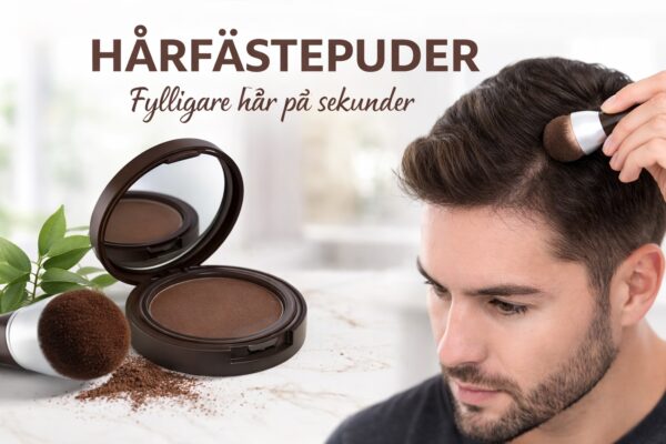 Bunee Hårfästepuder för fylligare hårfäste och täckning av tunna partier