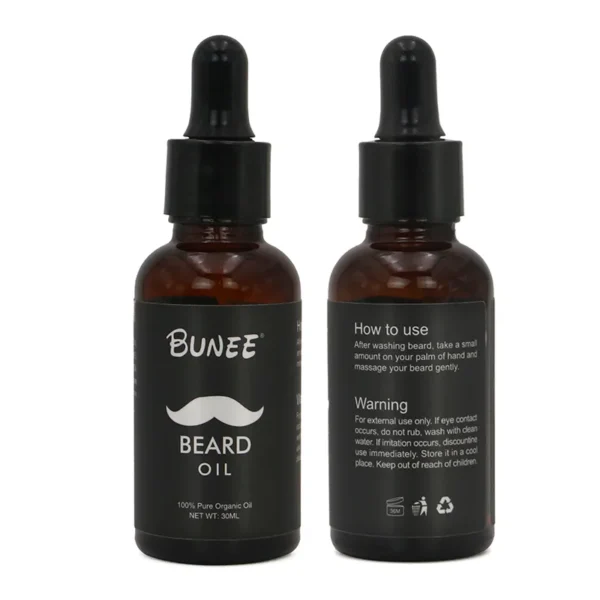 Bunee Skäggolja 30 ml – mjukgörande skäggolja för män