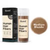 Bunee Hårfiber för män för fylligare hår och tätare hårfäste. BUNEE 100% Natural Real Human Hair Fibers 27,5 g Keratin Plus 120 ml Holding Spray i Set