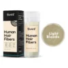 Bunee Hårfiber för män för fylligare hår och tätare hårfäste. BUNEE 100% Natural Real Human Hair Fibers 27,5 g Keratin Plus 120 ml Holding Spray i Set