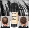 BUNEE 100% Natural Real Human Hair Fibers 27,5 g Keratin Plus 120 ml Holding Spray i Set